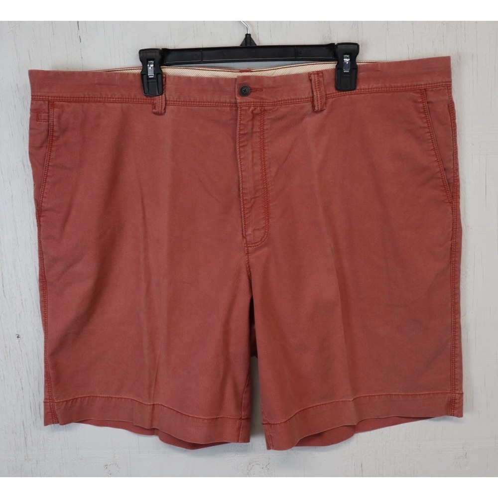 Mens Tommy Bahama Shorts Size 44 Cotton Tencel Lyocell‎ Red Stretch Casual
